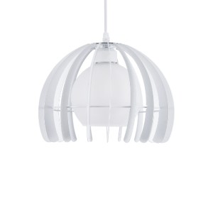 glo-01225-01225_5 GLOBOSTAR® INGLEY 01225 ΜΟΝΤΕΡΝΟ ΚΡΕΜΑΣΤΟ ΦΩΤΙΣΤΙΚΟ ΠΛΕΓΜΑ ΜΟΝΟΦΩΤΟ 1 X E27 IP20 ΛΕΥΚΟ ΜΕΤ