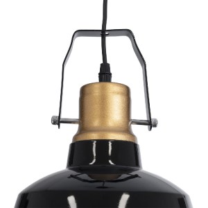 glo-01235-01235_8 GLOBOSTAR® DEVOTA 01235 VINTAGE ΚΡΕΜΑΣΤΟ ΦΩΤΙΣΤΙΚΟ ΚΑΜΠΑΝΑ ΜΟΝΟΦΩΤΟ 1 X E27 IP20 ΜΑΥΡΟ & Χ