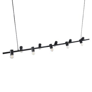 glo-01242-01242_6 GLOBOSTAR® ALFREDA 01242 ΜΟΝΤΕΡΝΟ ΚΡΕΜΑΣΤΟ ΦΩΤΙΣΤΙΚΟ ΟΡΟΦΗΣ ΜΕ ΝΤΟΥΙ 10 X E27 AC 220-240V 