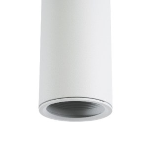glo-01274-01274_9 GLOBOSTAR® CANNON 01274 ΜΟΝΤΕΡΝΟ ΚΡΕΜΑΣΤΟ ΦΩΤΙΣΤΙΚΟ ΚΥΛΙΝΔΡΟΣ ΜΟΝΟΦΩΤΟ 1 X GU10 IP20 ΛΕΥΚΟ