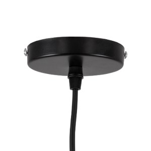 glo-01287-01287_6 GLOBOSTAR® ROCKFORD 01287 ΜΟΝΤΕΡΝΟ ΚΡΕΜΑΣΤΟ ΦΩΤΙΣΤΙΚΟ ΚΑΜΠΑΝΑ ΤΡΙΦΩΤΟ 3 X E27 IP20 ΜΑΥΡΟ Μ