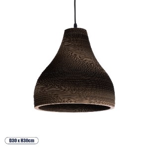 glo-01292-01292_0 GLOBOSTAR® SANTORINI 01292 BOHO ΚΡΕΜΑΣΤΟ ΦΩΤΙΣΤΙΚΟ ΚΑΜΠΑΝΑ ΜΟΝΟΦΩΤΟ 1 X E27 IP20 3D ΚΑΦΕ Χ