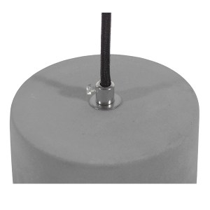 glo-01323-01323_10 GLOBOSTAR® DURANT 01323 ΜΟΝΤΕΡΝΟ ΚΡΕΜΑΣΤΟ ΦΩΤΙΣΤΙΚΟ ΠΛΕΓΜΑ ΜΟΝΟΦΩΤΟ 1 X E27 IP20 ΓΚΡΙ ΤΣΙΜ