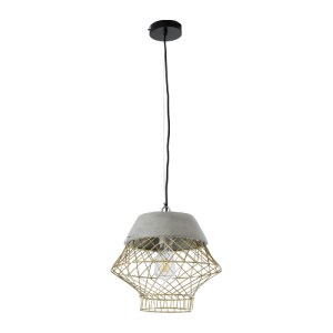 glo-01324-01324_4 GLOBOSTAR® DURANT 01324 ΜΟΝΤΕΡΝΟ ΚΡΕΜΑΣΤΟ ΦΩΤΙΣΤΙΚΟ ΠΛΕΓΜΑ ΜΟΝΟΦΩΤΟ 1 X E27 IP20 ΓΚΡΙ ΤΣΙΜ