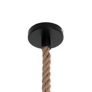 glo-01331-01331_11 GLOBOSTAR® MANDALA 01331 VINTAGE ΚΡΕΜΑΣΤΟ ΦΩΤΙΣΤΙΚΟ ΠΛΕΓΜΑ ΜΟΝΟΦΩΤΟ 1 X E27 IP20 ΜΠΕΖ ΣΧΟΙ