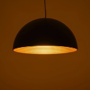 glo-01344-01344_02 GLOBOSTAR® MEDEA 01344 ΜΟΝΤΕΡΝΟ ΚΡΕΜΑΣΤΟ ΦΩΤΙΣΤΙΚΟ ΟΡΟΦΗΣ ΜΕ ΝΤΟΥΙ 1 X E27 AC 220-240V IP20 - ΜΑΥΡΟ & ΧΡΥΣΟ - Μ60 X Π60 X Υ30CM