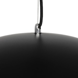 glo-01344-01344_08 GLOBOSTAR® MEDEA 01344 ΜΟΝΤΕΡΝΟ ΚΡΕΜΑΣΤΟ ΦΩΤΙΣΤΙΚΟ ΟΡΟΦΗΣ ΜΕ ΝΤΟΥΙ 1 X E27 AC 220-240V IP20 - ΜΑΥΡΟ & ΧΡΥΣΟ - Μ60 X Π60 X Υ30CM