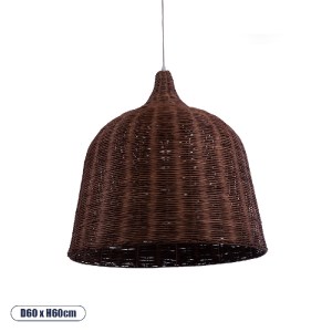 glo-01369-01369_0 GLOBOSTAR® BAHAMAS 01369 BOHO ΚΡΕΜΑΣΤΟ ΦΩΤΙΣΤΙΚΟ ΚΑΜΠΑΝΑ ΜΟΝΟΦΩΤΟ 1 X E27 IP20 ΚΑΦΕ ΞΥΛΟ -