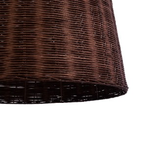 glo-01369-01369_8 GLOBOSTAR® BAHAMAS 01369 BOHO ΚΡΕΜΑΣΤΟ ΦΩΤΙΣΤΙΚΟ ΚΑΜΠΑΝΑ ΜΟΝΟΦΩΤΟ 1 X E27 IP20 ΚΑΦΕ ΞΥΛΟ -