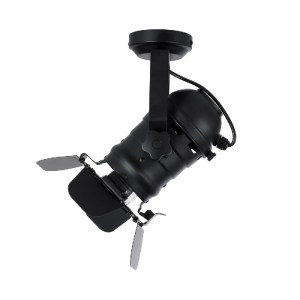 glo-01372-01372_10 GLOBOSTAR® DETROIT 01372 VINTAGE ΦΩΤΙΣΤΙΚΟ ΟΡΟΦΗΣ ΠΛΕΓΜΑ ΜΟΝΟΦΩΤΟ 1 X E27 IP20 ΜΑΥΡΟ ΜΕΤΑΛ