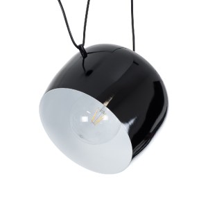 glo-01373-01373_0 GLOBOSTAR® JASPER 01373 ΜΟΝΤΕΡΝΟ ΚΡΕΜΑΣΤΟ ΦΩΤΙΣΤΙΚΟ ΑΝΑΡΤΗΣΗ ΜΟΝΟΦΩΤΟ 1 X E27 IP20 ΜΑΥΡΟ &