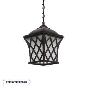 glo-01399-01399_0 GLOBOSTAR® LINCOLN 01399 VINTAGE ΚΡΕΜΑΣΤΟ ΦΩΤΙΣΤΙΚΟ ΠΛΕΓΜΑ ΜΟΝΟΦΩΤΟ 1 X E27 IP20 ΚΑΦΕ ΜΕΤΑ