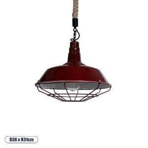 glo-01410-01410_0 GLOBOSTAR® CRANE 01410 VINTAGE ΚΡΕΜΑΣΤΟ ΦΩΤΙΣΤΙΚΟ ΟΡΟΦΗΣ ΜΕ ΝΤΟΥΙ 1 X E27 AC 220-240V IP20