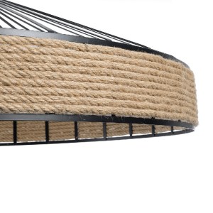 glo-01416-01416_8 GLOBOSTAR® SAHARA 01416 MOΝΤΕΡΝΟ ΚΡΕΜΑΣΤΟ ΦΩΤΙΣΤΙΚΟ ΚΑΠΕΛΟ ΜΟΝΟΦΩΤΟ 1 X E27 IP20 ΜΑΥΡΟ ΜΕΤ