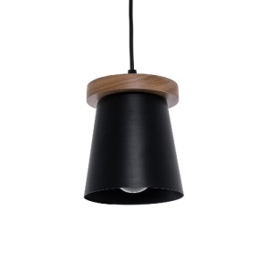 glo-01424-01424_2 GLOBOSTAR® LANA 01424 ΜΟΝΤΕΡΝΟ ΚΡΕΜΑΣΤΟ ΦΩΤΙΣΤΙΚΟ ΚΥΛΙΝΔΡΟΣ ΜΟΝΟΦΩΤΟ 1 X E27 IP20 ΜΑΥΡΟ ΜΕ