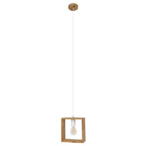 glo-01428-01428_2 GLOBOSTAR® ELISE 01428 ΜΟΝΤΕΡΝΟ ΚΡΕΜΑΣΤΟ ΦΩΤΙΣΤΙΚΟ ΟΡΟΦΗΣ ΜΟΝΟΦΩΤΟ 1 X E27 IP20 ΜΠΕΖ ΞΥΛΟ 
