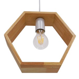 glo-01429-01429_5 GLOBOSTAR® ELISE 01429 ΜΟΝΤΕΡΝΟ ΚΡΕΜΑΣΤΟ ΦΩΤΙΣΤΙΚΟ ΟΡΟΦΗΣ ΜΟΝΟΦΩΤΟ 1 X E27 IP20 ΜΠΕΖ ΞΥΛΟ 