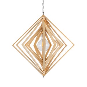 glo-01431-01431_0 GLOBOSTAR® OCTAVE 01431 ΜΟΝΤΕΡΝΟ ΚΡΕΜΑΣΤΟ ΦΩΤΙΣΤΙΚΟ ΟΡΟΦΗΣ ΜΟΝΟΦΩΤΟ 1 X E27 IP20 ΜΠΕΖ ΞΥΛΟ