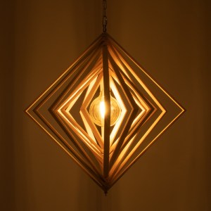 glo-01431-01431_2 GLOBOSTAR® OCTAVE 01431 ΜΟΝΤΕΡΝΟ ΚΡΕΜΑΣΤΟ ΦΩΤΙΣΤΙΚΟ ΟΡΟΦΗΣ ΜΟΝΟΦΩΤΟ 1 X E27 IP20 ΜΠΕΖ ΞΥΛΟ