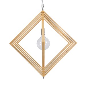 glo-01431-01431_8 GLOBOSTAR® OCTAVE 01431 ΜΟΝΤΕΡΝΟ ΚΡΕΜΑΣΤΟ ΦΩΤΙΣΤΙΚΟ ΟΡΟΦΗΣ ΜΟΝΟΦΩΤΟ 1 X E27 IP20 ΜΠΕΖ ΞΥΛΟ