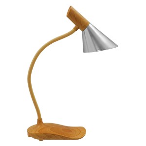 glo-01438-01438_3 GLOBOSTAR® DRAPER 01438 ΕΠΑΝΑΦΟΡΤΙΖΟΜΕΝΟ USB ΦΩΤΙΣΤΙΚΟ ΓΡΑΦΕΙΟΥ LED 6 WATT ΜΟΝΟΦΩΤΟ ΜΕΤΑΛΛ