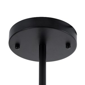 glo-01446-01446_8 GLOBOSTAR® NEXUS 01446 ΜΟΝΤΕΡΝΟ ΦΩΤΙΣΤΙΚΟ ΟΡΟΦΗΣ ΠΛΕΓΜΑ ΠΟΛΥΦΩΤΟ 6 X E27 IP20 ΜΑΥΡΟ & ΧΑΛΚ