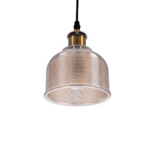 glo-01448-01448_5 GLOBOSTAR® SEGRETO 01448 VINTAGE ΚΡΕΜΑΣΤΟ ΦΩΤΙΣΤΙΚΟ ΟΡΟΦΗΣ ΜΕ ΝΤΟΥΙ 1 X E27 AC 220-240V IP