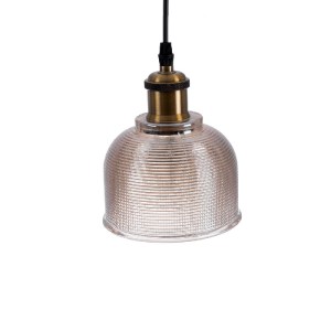 glo-01448-01448_6 GLOBOSTAR® SEGRETO 01448 VINTAGE ΚΡΕΜΑΣΤΟ ΦΩΤΙΣΤΙΚΟ ΟΡΟΦΗΣ ΜΕ ΝΤΟΥΙ 1 X E27 AC 220-240V IP