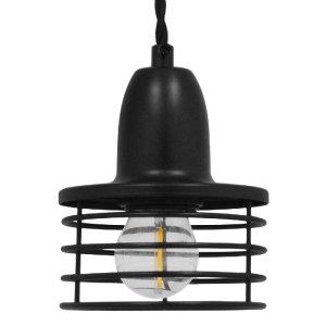 glo-01456-01456_4 GLOBOSTAR® MANHATTAN 01456 ΜΟΝΤΕΡΝΟ ΚΡΕΜΑΣΤΟ ΦΩΤΙΣΤΙΚΟ ΚΑΜΠΑΝΑ ΜΟΝΟΦΩΤΟ 1 X E27 IP20 ΜΑΥΡΟ