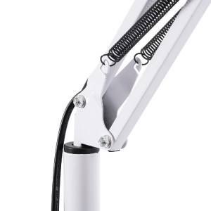 glo-01471-01471_7 GLOBOSTAR® AUDREY 01471 VINTAGE ΕΠΙΔΑΠΕΔΙΟ ΦΩΤΙΣΤΙΚΟ ΜΟΝΟΦΩΤΟ 1 X E27 IP20 ΛΕΥΚΟ ΜΕΤΑΛΛΟ -
