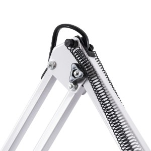 glo-01471-01471_8 GLOBOSTAR® AUDREY 01471 VINTAGE ΕΠΙΔΑΠΕΔΙΟ ΦΩΤΙΣΤΙΚΟ ΜΟΝΟΦΩΤΟ 1 X E27 IP20 ΛΕΥΚΟ ΜΕΤΑΛΛΟ -