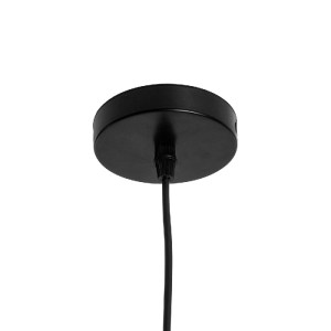 glo-01477-01477_9 GLOBOSTAR® COOLIE 01477 ΜΟΝΤΕΡΝΟ ΚΡΕΜΑΣΤΟ ΦΩΤΙΣΤΙΚΟ ΜΟΝΟΦΩΤΟ ΚΑΜΠΑΝΑ 1 X E27 IP20 ΜΑΥΡΟ & 