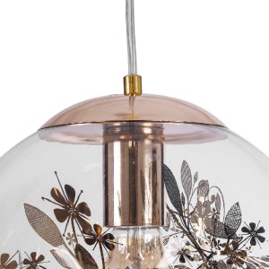 glo-01511-01511_9 GLOBOSTAR® HARPER 01511 ΜΟΝΤΕΡΝΟ ΚΡΕΜΑΣΤΟ ΦΩΤΙΣΤΙΚΟ ΜΠΑΛΑ ΜΟΝΟΦΩΤΟ 1 X E27 IP20 ΔΙΑΦΑΝΟ ΓΥ