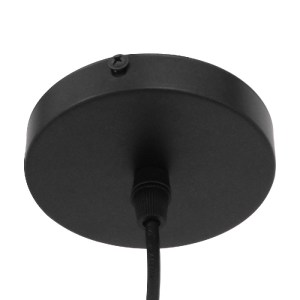 glo-01523-01523_8 GLOBOSTAR® PALAZZO 01523 ΜΟΝΤΕΡΝΟ ΚΡΕΜΑΣΤΟ ΦΩΤΙΣΤΙΚΟ ΚΑΜΠΑΝΑ ΜΟΝΟΦΩΤΟ 1 X E27 IP20 ΜΑΥΡΟ &