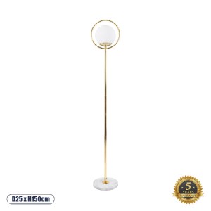 glo-01541-01541_0_ GLOBOSTAR® VERSAILLES 01541 ΜΟΝΤΕΡΝΟ ΕΠΙΔΑΠΕΔΙΟ ΦΩΤΙΣΤΙΚΟ ΜΟΝΟΦΩΤΟ 1 X E27 IP20 ΧΡΥΣΟ ΑΛΟΥ