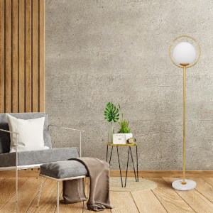 glo-01543-post_136 GLOBOSTAR® VERSAILLES 01543 ΜΟΝΤΕΡΝΟ ΕΠΙΔΑΠΕΔΙΟ ΦΩΤΙΣΤΙΚΟ ΜΟΝΟΦΩΤΟ 1 X E27 IP20 ΧΡΥΣΟ ΑΛΟΥ