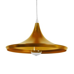 glo-01545-01545_0 GLOBOSTAR® SHANGHAI 01545 ΜΟΝΤΕΡΝΟ ΚΡΕΜΑΣΤΟ ΦΩΤΙΣΤΙΚΟ ΚΑΜΠΑΝΑ ΜΟΝΟΦΩΤΟ 1 X E27 IP20 ΧΡΥΣΟ 