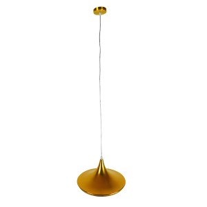 glo-01545-01545_2 GLOBOSTAR® SHANGHAI 01545 ΜΟΝΤΕΡΝΟ ΚΡΕΜΑΣΤΟ ΦΩΤΙΣΤΙΚΟ ΚΑΜΠΑΝΑ ΜΟΝΟΦΩΤΟ 1 X E27 IP20 ΧΡΥΣΟ 