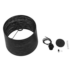 glo-01556-01556_10 GLOBOSTAR® ACCADEMIA 01556 ΜΟΝΤΕΡΝΟ ΚΡΕΜΑΣΤΟ ΦΩΤΙΣΤΙΚΟ ΟΡΟΦΗΣ ΜΕ ΝΤΟΥΙ 1 X E27 AC 220-240V