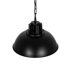 glo-01571-01571_06 GLOBOSTAR® HARROW 01571 VINTAGE ΚΡΕΜΑΣΤΟ ΦΩΤΙΣΤΙΚΟ ΟΡΟΦΗΣ ΜΕ ΝΤΟΥΙ 1 X E27 AC 220-240V IP20 - ΜΑΥΡΟ - Μ33 X Π33 X Υ32CM