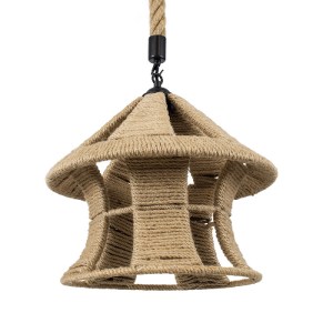 glo-01606-01606_0 GLOBOSTAR® SOLITARIO 01606 BOHO ΚΡΕΜΑΣΤΟ ΦΩΤΙΣΤΙΚΟ ΦΙΓΟΥΡΑ ΜΟΝΟΦΩΤΟ 1 X E27 IP20 ΜΠΕΖ ΣΧΟΙ