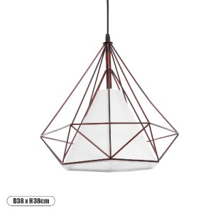 glo-01623-01623_0 GLOBOSTAR® KAIRI 01623 ΜΟΝΤΕΡΝΟ ΚΡΕΜΑΣΤΟ ΦΩΤΙΣΤΙΚΟ ΟΡΟΦΗΣ ΜΕ ΝΤΟΥΙ 1 X E27 AC 220-240V IP2