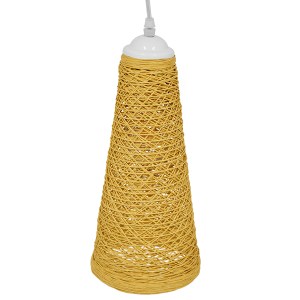 glo-01625-01625_4 GLOBOSTAR® INCASS 01625 VINTAGE ΚΡΕΜΑΣΤΟ ΦΩΤΙΣΤΙΚΟ ΚΑΜΠΑΝΑ ΜΟΝΟΦΩΤΟ 1 X E27 IP20 ΜΠΕΖ RATT