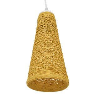 glo-01625-01625_5 GLOBOSTAR® INCASS 01625 VINTAGE ΚΡΕΜΑΣΤΟ ΦΩΤΙΣΤΙΚΟ ΚΑΜΠΑΝΑ ΜΟΝΟΦΩΤΟ 1 X E27 IP20 ΜΠΕΖ RATT