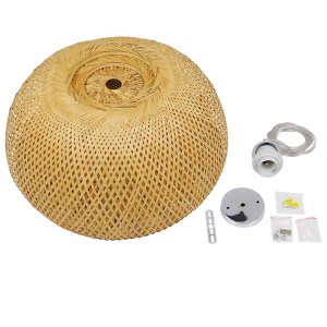 glo-01627-01627_9 GLOBOSTAR® SAN TROPEZ 01627 BOHO ΚΡΕΜΑΣΤΟ ΦΩΤΙΣΤΙΚΟ ΟΡΟΦΗΣ ΜΕ ΝΤΟΥΙ 1 X E27 AC 220-240V IP