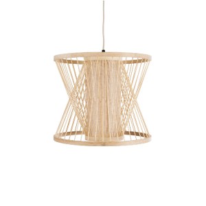glo-01632-01632_5 GLOBOSTAR® HIBISCUS 01632 BOHO ΚΡΕΜΑΣΤΟ ΦΩΤΙΣΤΙΚΟ ΚΑΠΕΛΟ ΜΟΝΟΦΩΤΟ 1 X E27 IP20 ΜΠΕΖ ΞΥΛΟ -