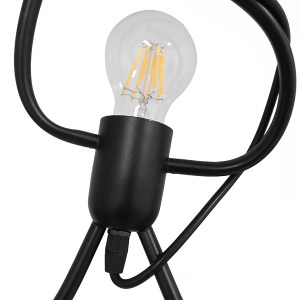 glo-01655-01655_3 GLOBOSTAR® LITTLE MAN 01655 ΜΟΝΤΕΡΝΟ ΚΡΕΜΑΣΤΟ ΦΩΤΙΣΤΙΚΟ ΟΡΟΦΗΣ ΜΕ ΝΤΟΥΙ 3 X E27 AC 220-240
