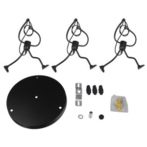 glo-01655-01655_7 GLOBOSTAR® LITTLE MAN 01655 ΜΟΝΤΕΡΝΟ ΚΡΕΜΑΣΤΟ ΦΩΤΙΣΤΙΚΟ ΟΡΟΦΗΣ ΜΕ ΝΤΟΥΙ 3 X E27 AC 220-240