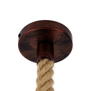 glo-01660-01660_10 GLOBOSTAR® BRADLEY 01660 VINTAGE ΚΡΕΜΑΣΤΟ ΦΩΤΙΣΤΙΚΟ ΠΛΕΓΜΑ ΜΟΝΟΦΩΤΟ 1 X E27 IP20 ΜΠΕΖ ΣΧΟΙ