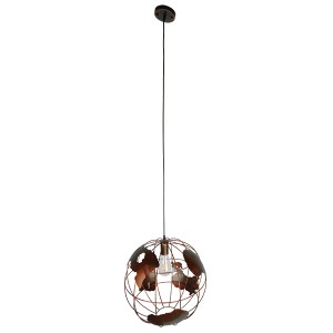 glo-01665-01665_2 GLOBOSTAR® EARTH 01665 VINTAGE ΚΡΕΜΑΣΤΟ ΦΩΤΙΣΤΙΚΟ ΦΙΓΟΥΡΑ ΜΟΝΟΦΩΤΟ 1 X E27 IP20 ΧΑΛΚΙΝΟ ΜΕ